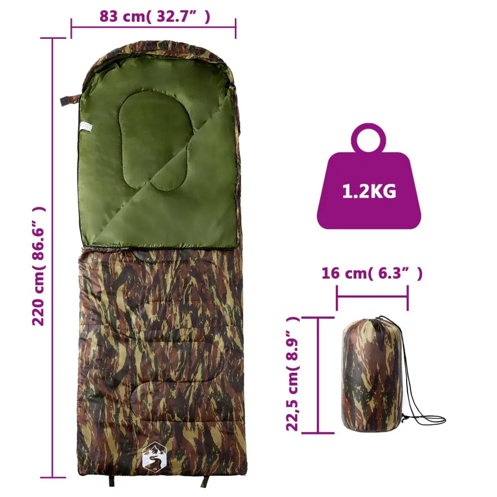 Water-Resistant Sleeping Bag for Adults