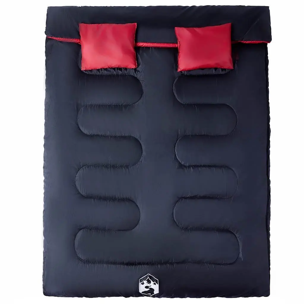 Double Sleeping Bag with Pillows for Camping