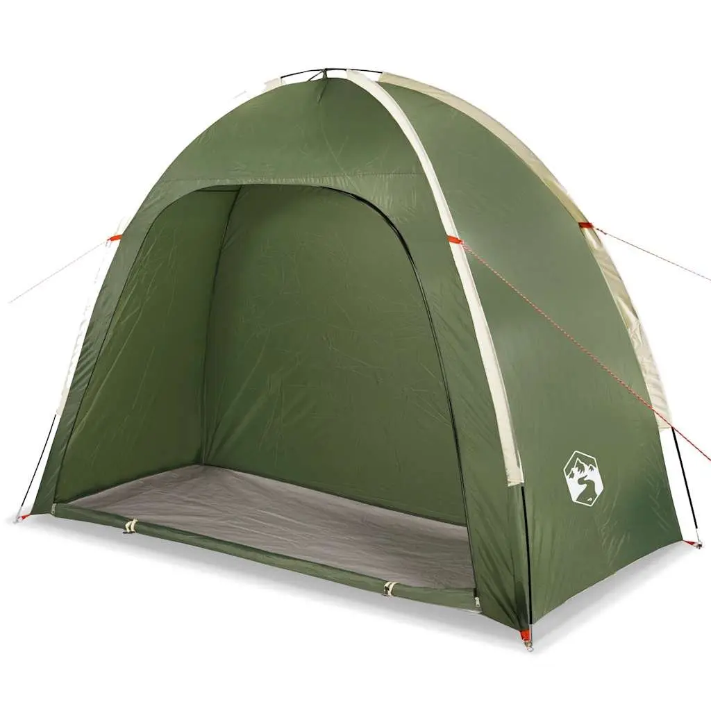 Storage Tent Polyester Waterproof Green Fibreglass Poles