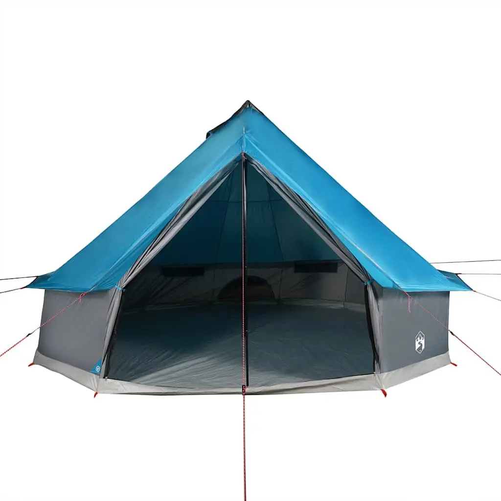 6-Person Tipi Camping Tent in Blue