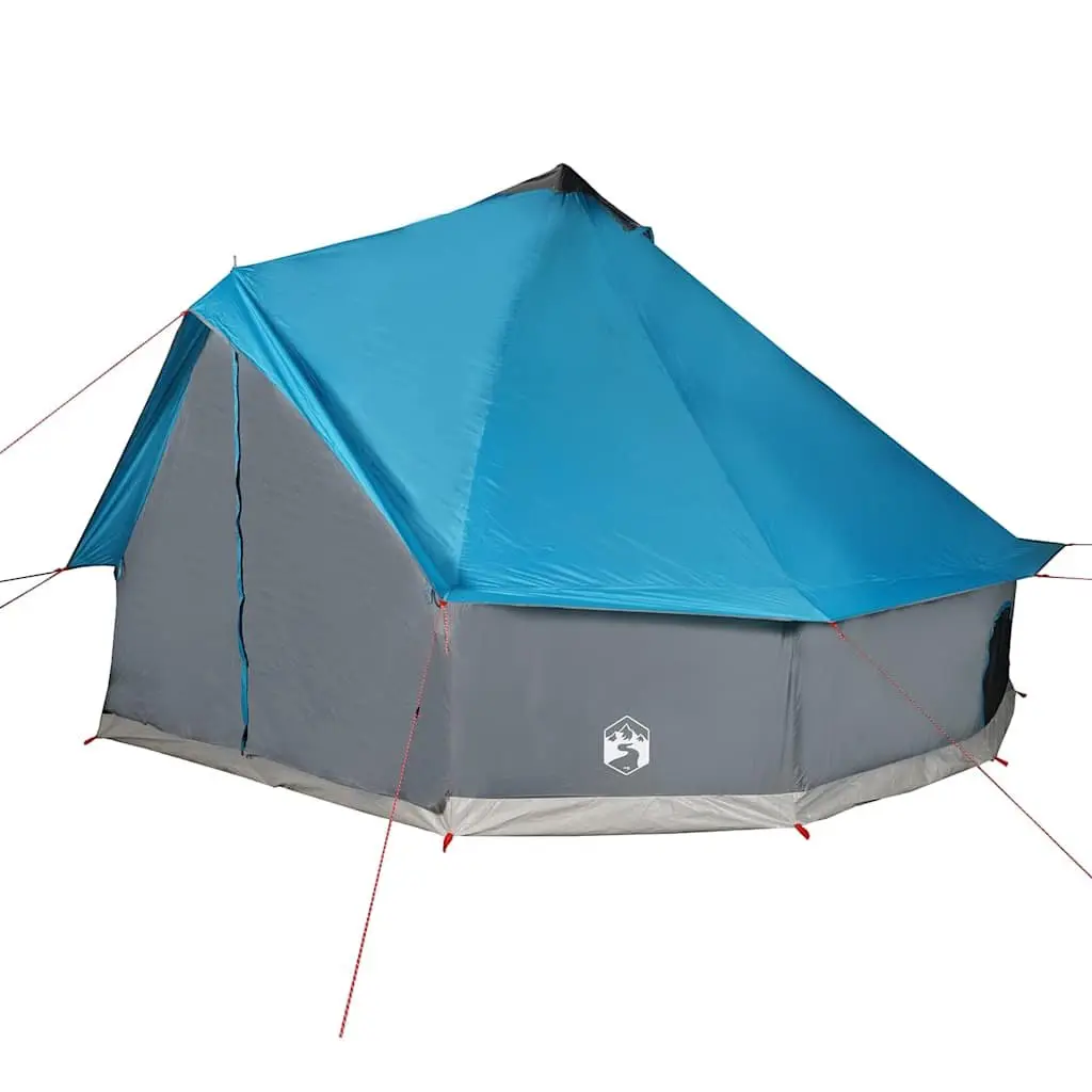 6-Person Tipi Camping Tent in Blue