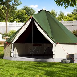 Family-Friendly Waterproof Tipi Tent for 10 People