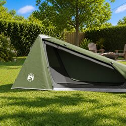 Premium 1-Person Tunnel Tent for Hiking and Camping