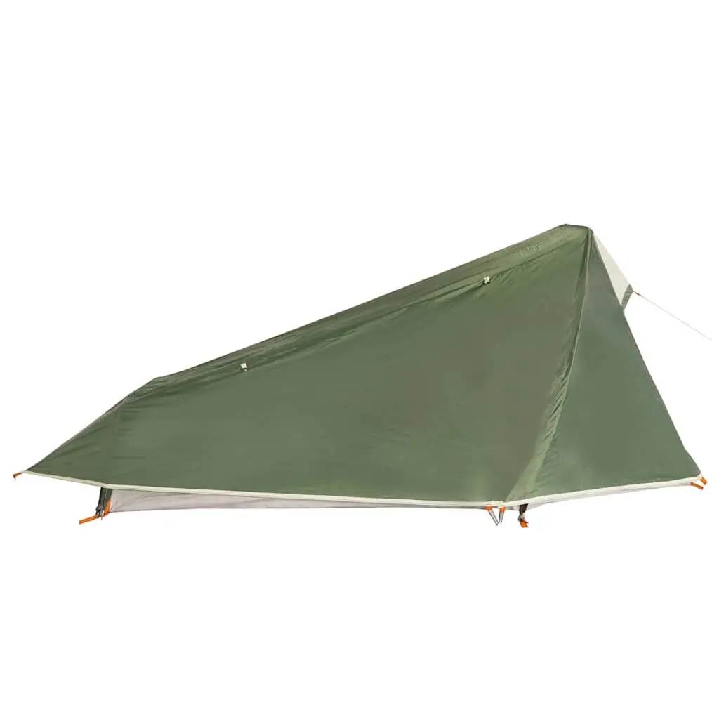 Camping Tent Polyester 1-Person Tunnel Waterproof Green