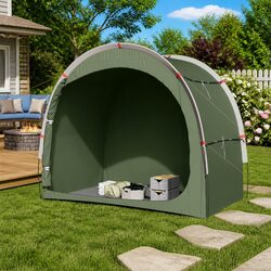 Durable Green Waterproof Storage Tent for Camping