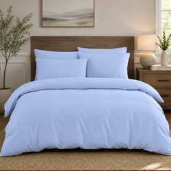 Bamboo Cooling 2000TC 6-Piece Bedding Combo Set Queen Deep Pocket Fitted Sheet