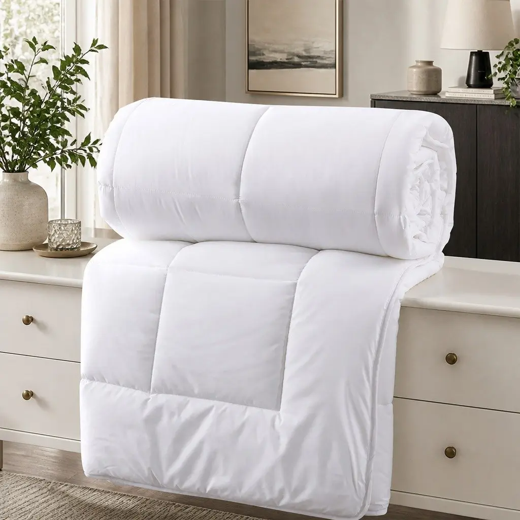 King Quilt Eco-Silk Touch 240x210cm Lightweight Cotton Cover