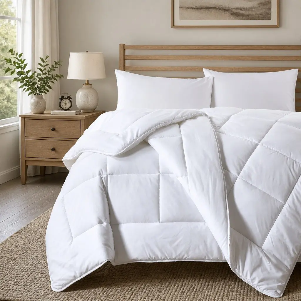 King Quilt Eco-Silk Touch 240x210cm Lightweight Cotton Cover