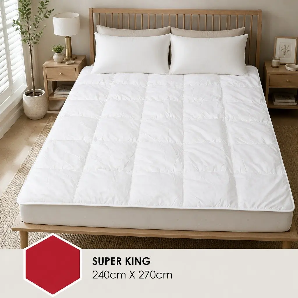Super King Quilt 240x270cm Microfibre Silk Fill