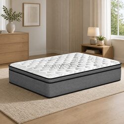 5-Zone Euro Top Double Mattress with Pocket Springs