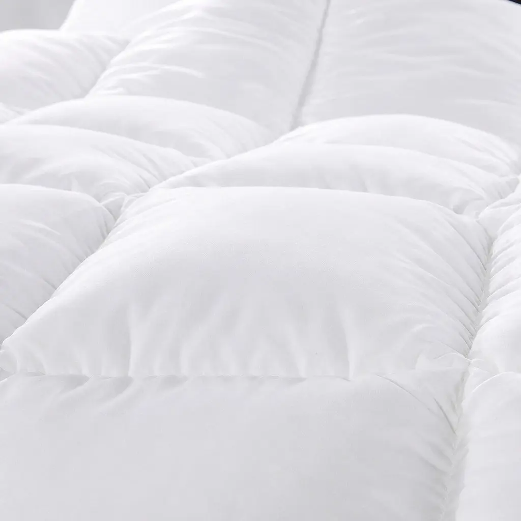 Goose Feather Down Quilt Cotton King Single 500GSM All-Season Soft