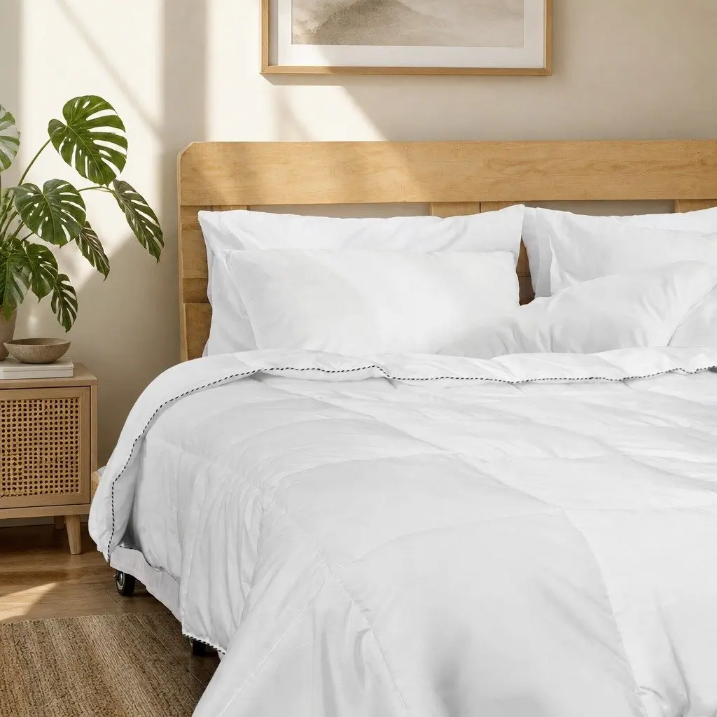 Quilt Bamboo Blend Single 250GSM Moisture Wicking Breathable Lightweight