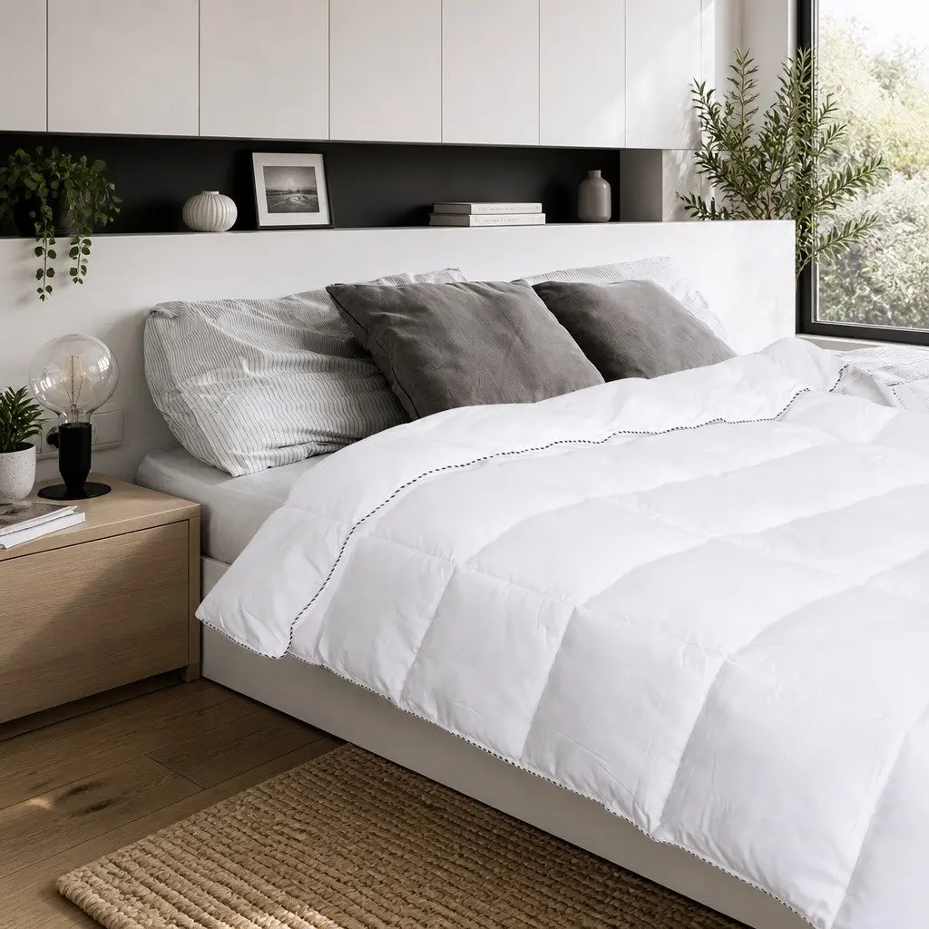Quilt Bamboo Blend Single 250GSM Moisture Wicking Breathable Lightweight