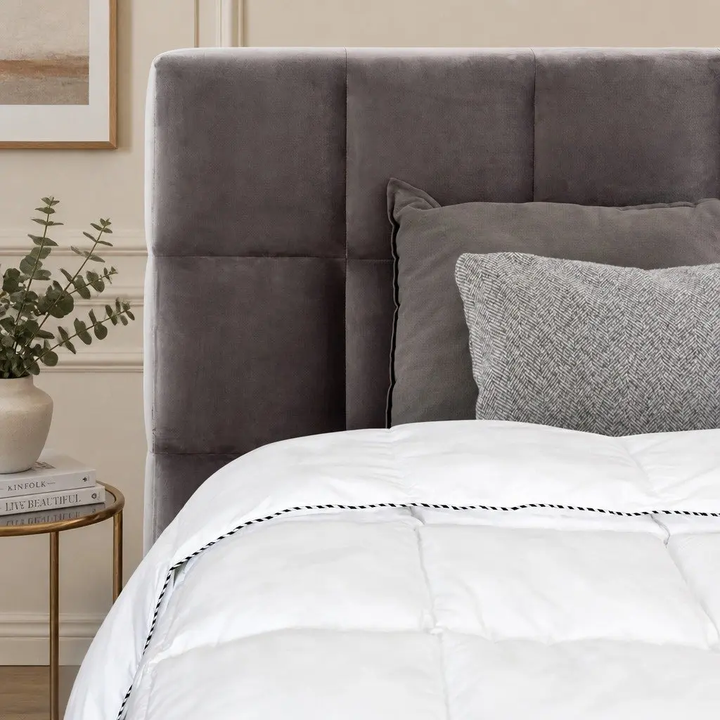 Bamboo Blend Quilt King Size 250GSM Breathable Lightweight Doona Bedding