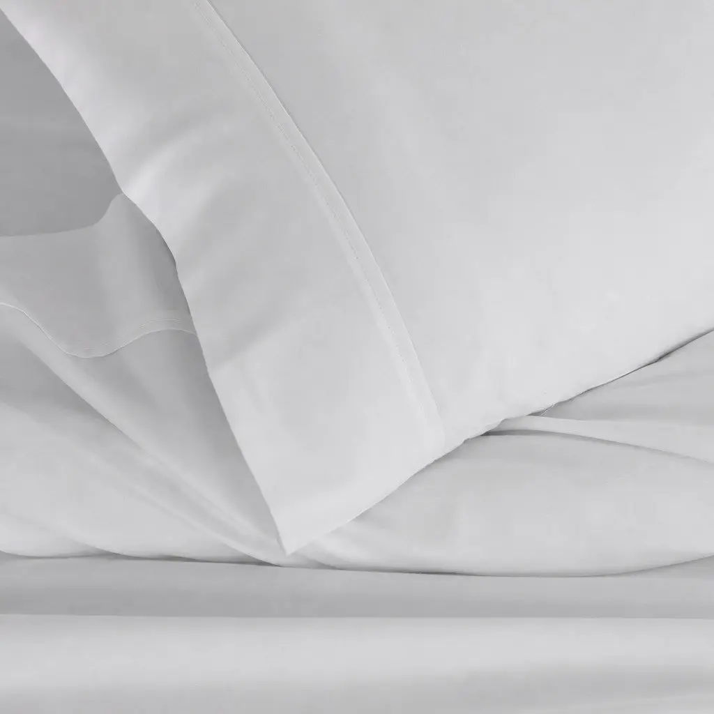 Bamboo Cotton Queen Sheet Set 1000TC Cool Grey Hypoallergenic Moisture Wicking Soft Texture Flat Fitted Pillowcases