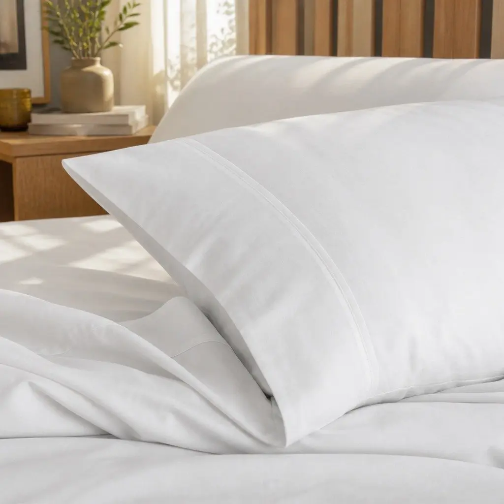 Bamboo Cotton Queen Sheet Set 1000TC Cool Grey Hypoallergenic Moisture Wicking Soft Texture Flat Fitted Pillowcases