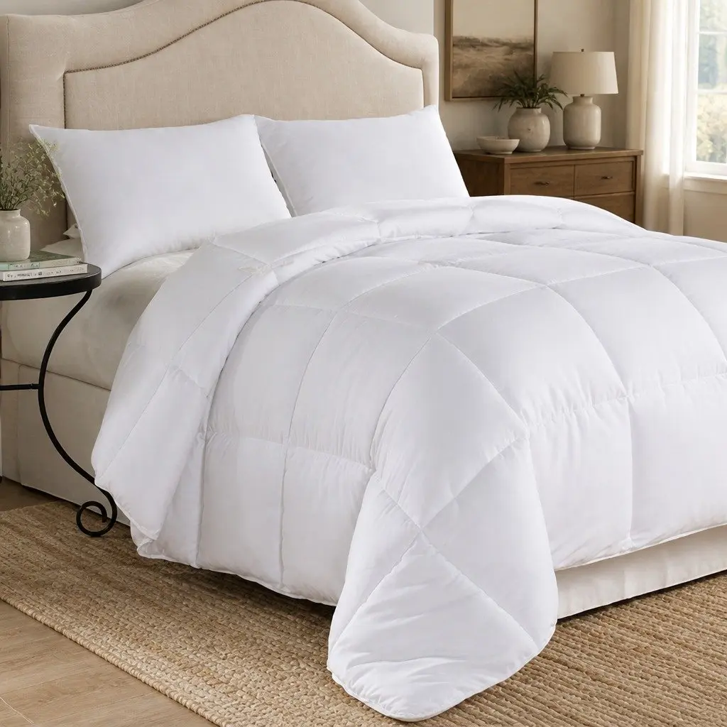 Duck Feather Down Quilt Single 500GSM