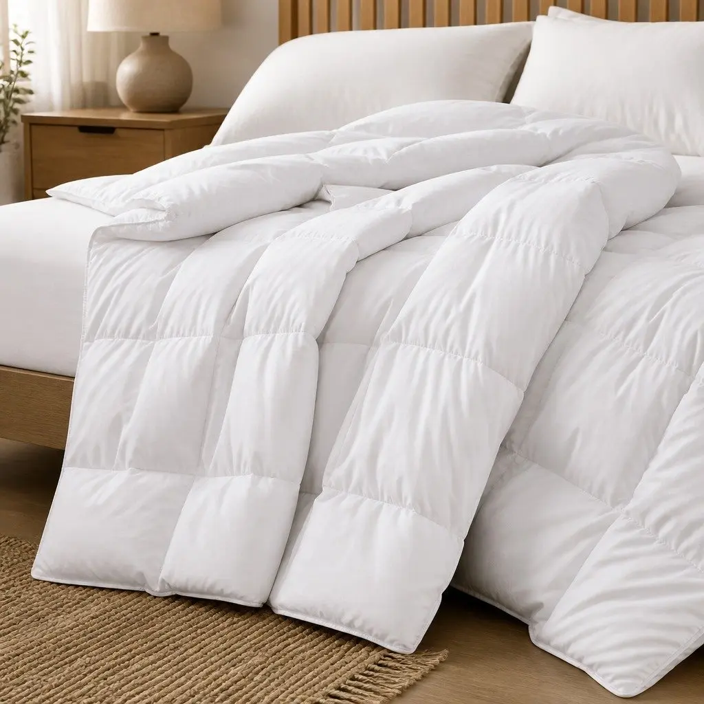 Duck Feather Down Quilt Single 500GSM