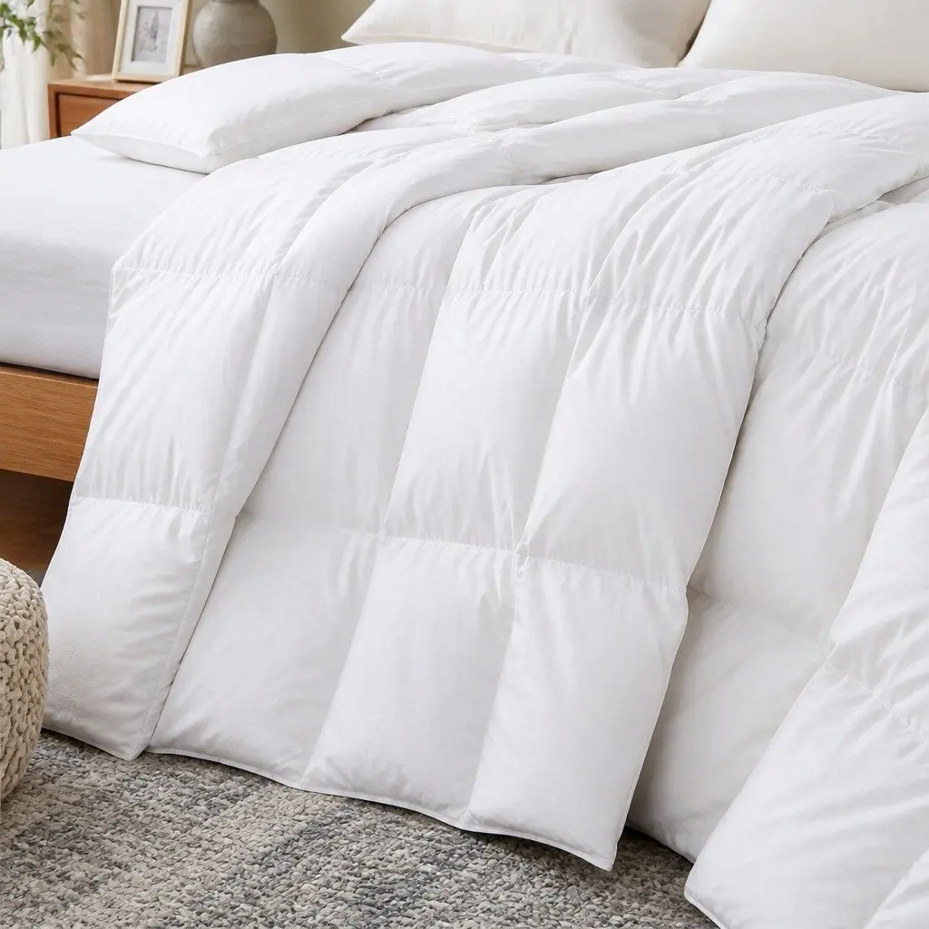 Duck Feather Down Quilt Queen 210x210cm