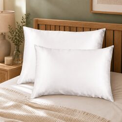Luxury Mulberry Silk Pillowcase Twin Pack 51x76cm