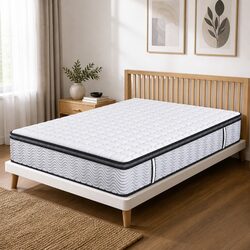 Medium-Firm Single Pocket Spring Mattress with 5-Zone Support