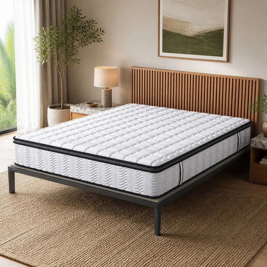 Medium-Firm Single Pocket Spring Mattress with 5-Zone Support