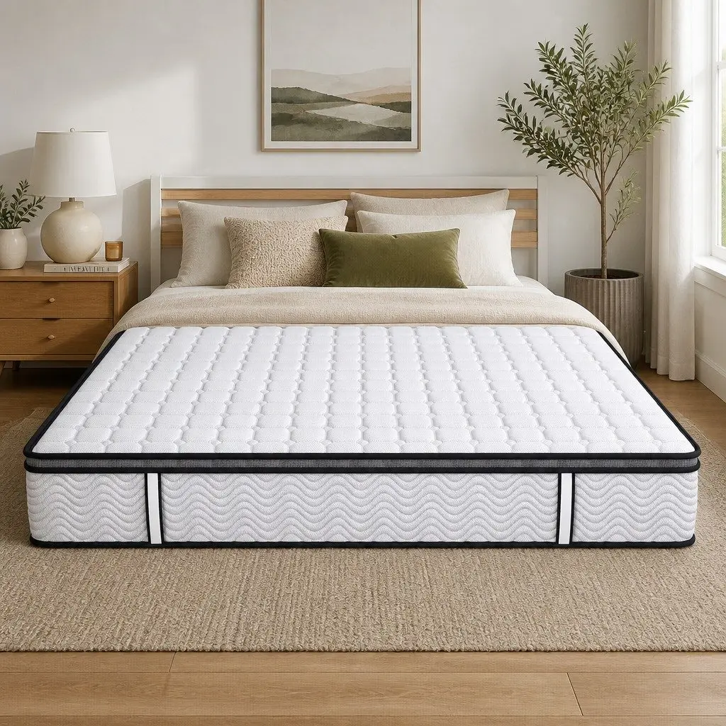 Medium-Firm Single Pocket Spring Mattress with 5-Zone Support
