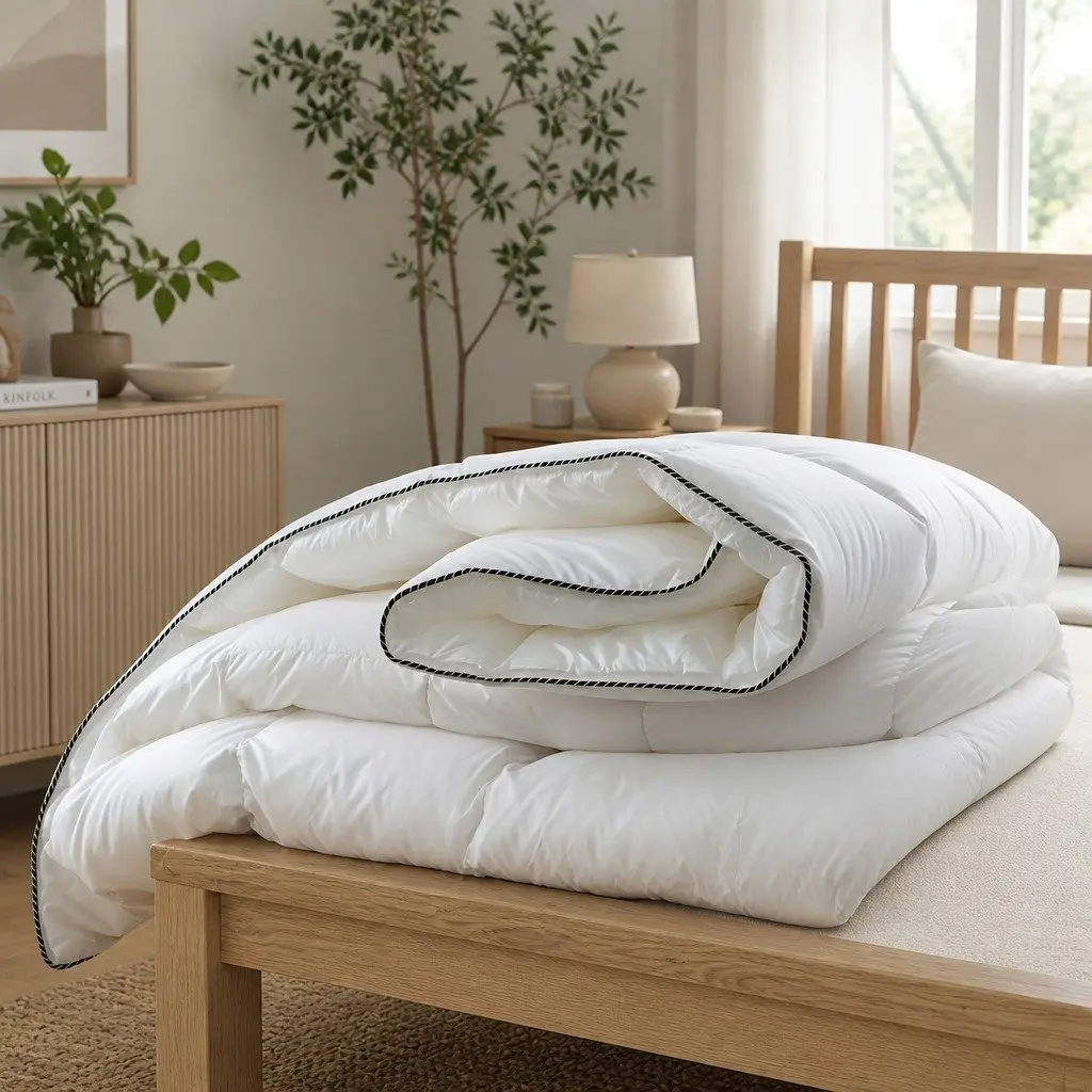 Bamboo Quilt Single 350GSM Lightweight Doona Cover
