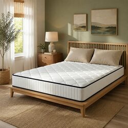 King Mattress with Bonnell Spring and 5-Zone Foam Support 183cm