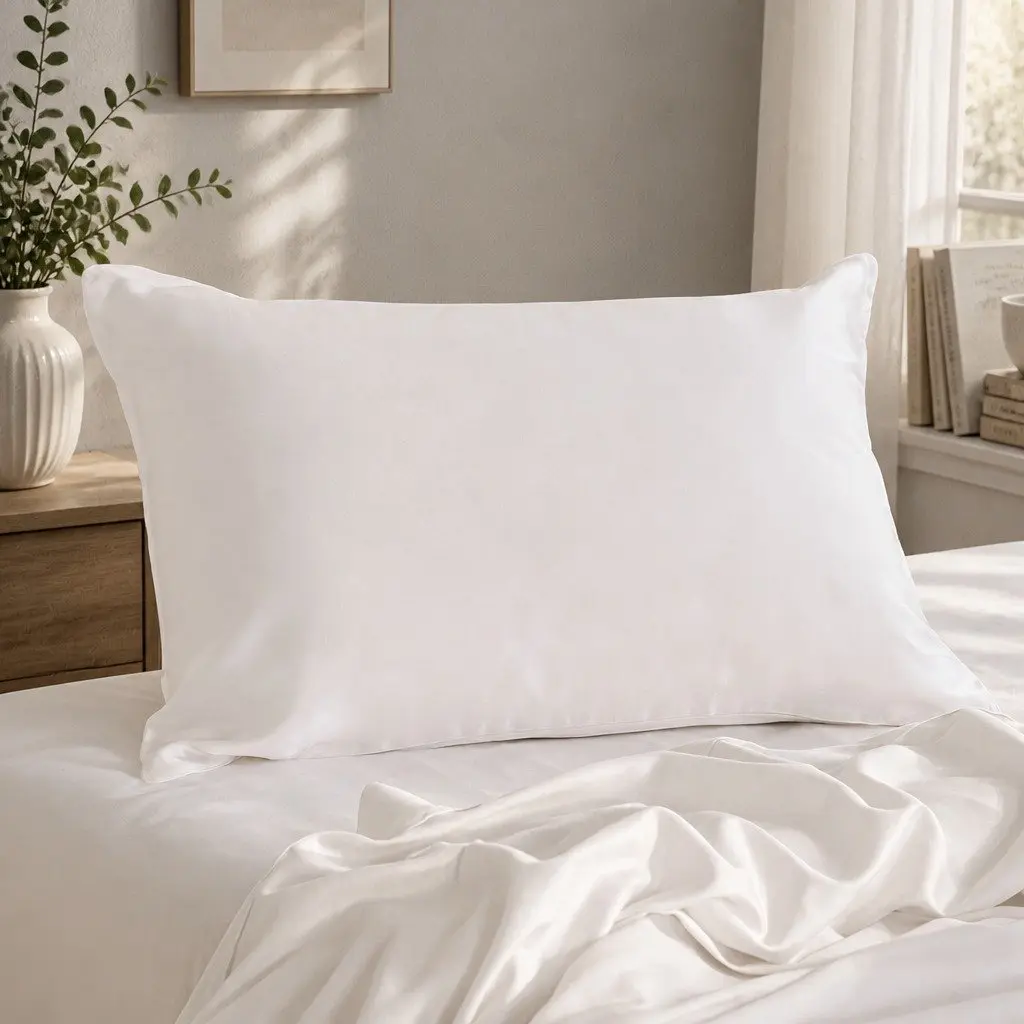 Mulberry Silk Pillowcase 51cm x 76cm Dual-Sided Luxury Bedding for Sleep Hair Skin Care