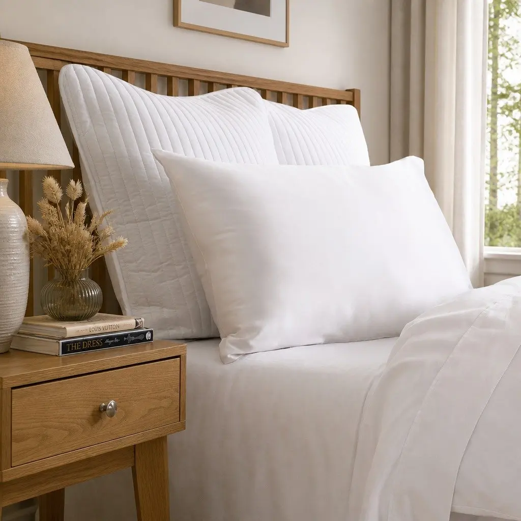 Mulberry Silk Pillowcase 51cm x 76cm Dual-Sided Luxury Bedding for Sleep Hair Skin Care