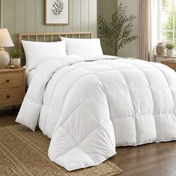 Premium King Bed Quilt 800GSM Microfibre & Cotton