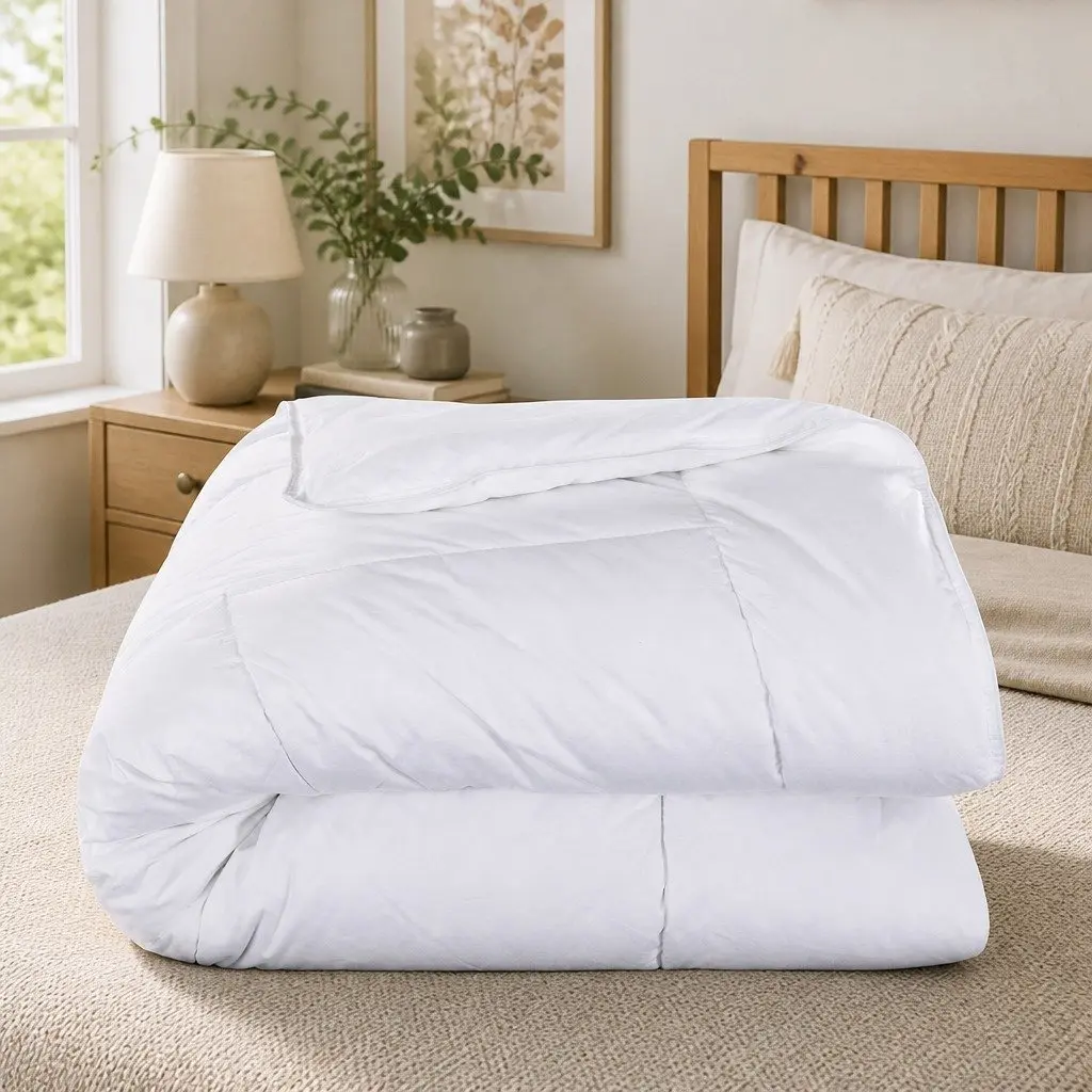 King Bed Quilt 800GSM Microfibre & Cotton