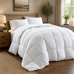 Super King Quilt 800GSM Hotel Weight Down Alternative Bed Doona Comforter