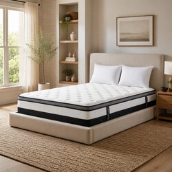 Osteopathic Euro Top Pocket Spring Mattress with Foam Support