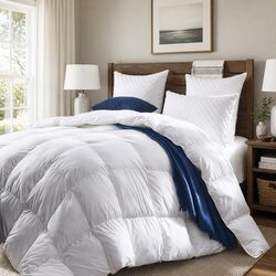 Premium Queen Goose Feather Down Quilt 500GSM