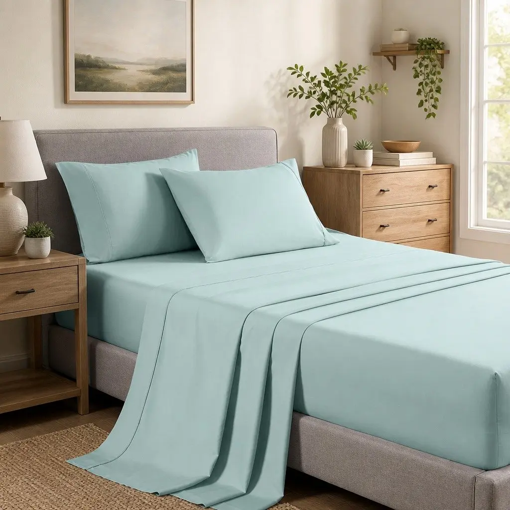 Bamboo Cooling Sheet Set 2000TC in Frost