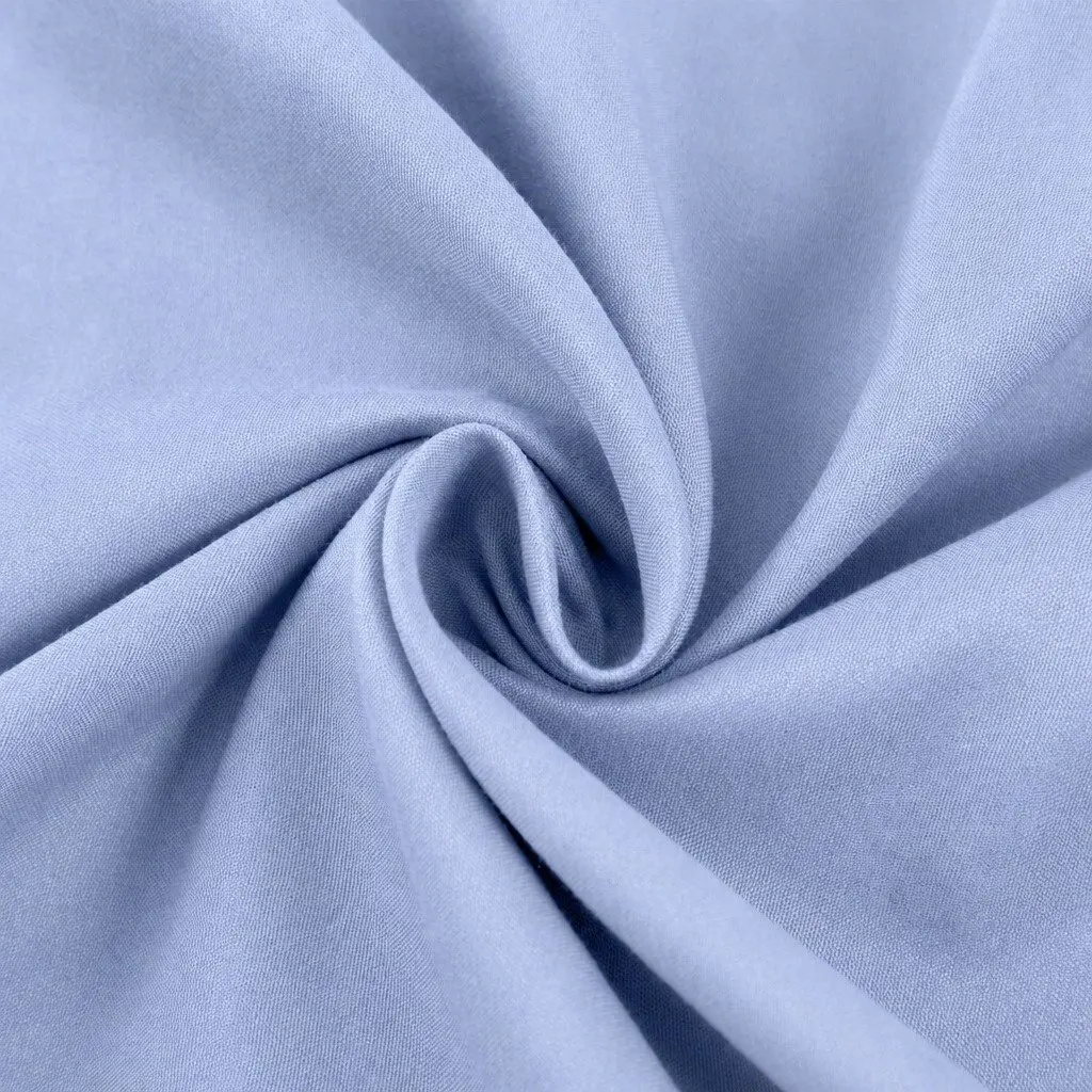 Bamboo Cooling Sheet Set 2000TC for Single Bed, Light Blue
