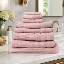 600 GSM Egyptian Cotton 8 Piece Towel Collection