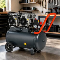 High-Quality 50L Air Compressor 3.0HP Oil-Free Tyre Inflator