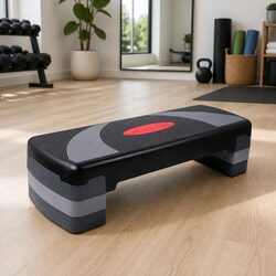 Adjustable Aerobic Step Exercise Stepper for Home Fitness