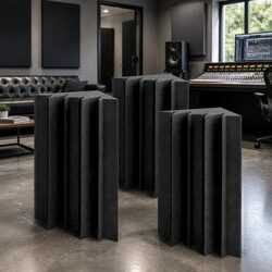 High-Quality Acoustic Foam Corner Bass Trap 60 Pack
