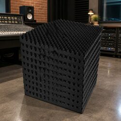 Acoustic Foam Eggshell Panels 20pcs 50x50x5cm Sound Absorption Soundproofing