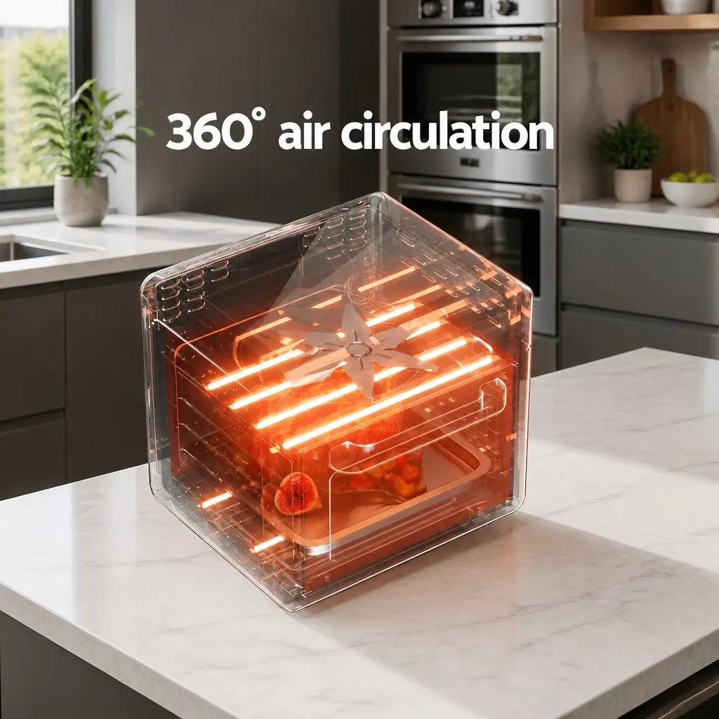 20L Air Fryer Oven with LCD Touch Control