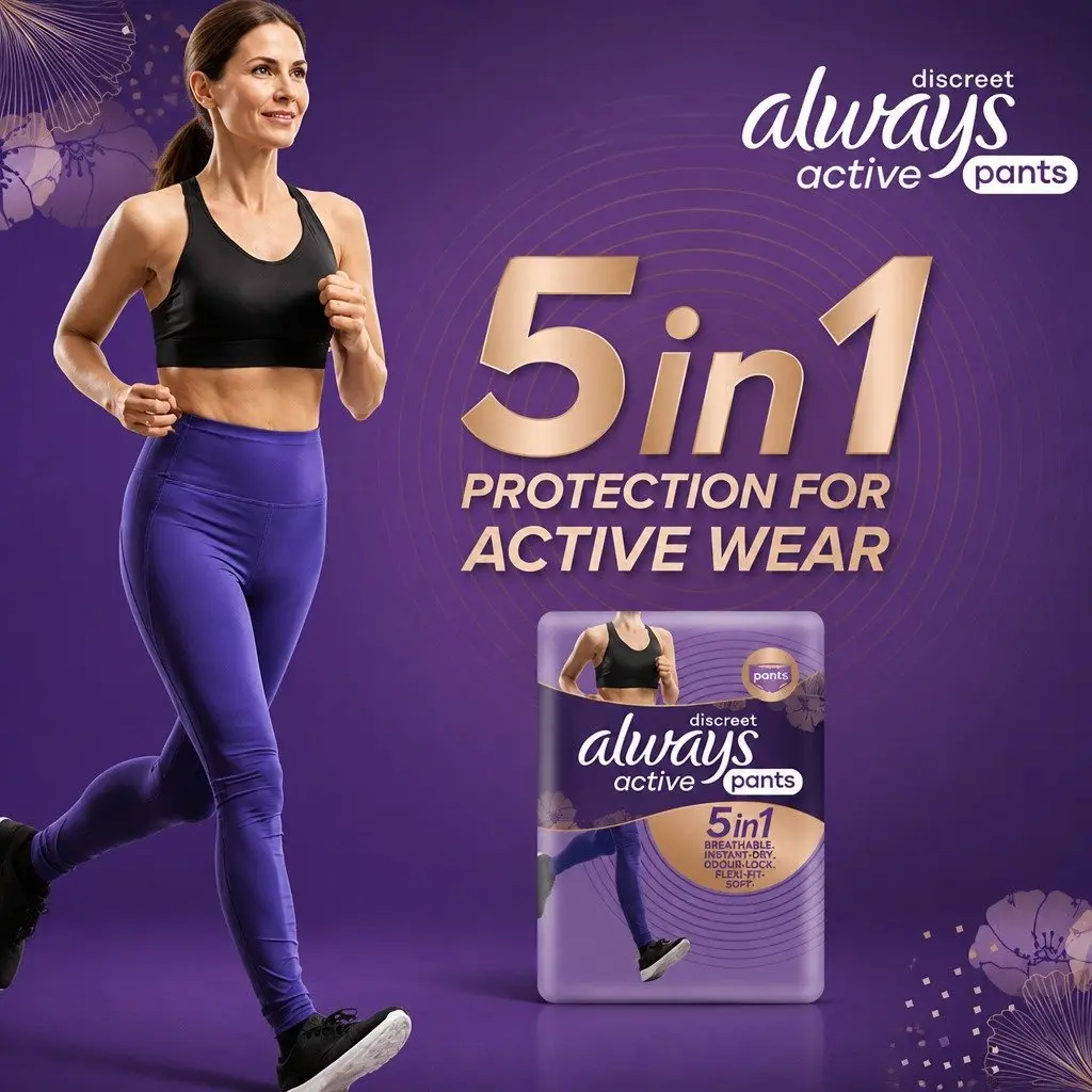 Medium 5 in 1 Pants for Adults 70-100cm with Leak Protection