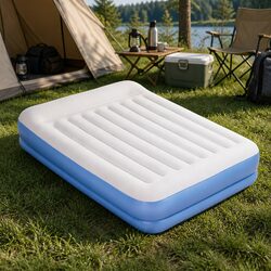 Durable Queen Air Mattress with Built-in Pump 41cm