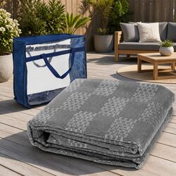 Premium Grey Caravan Matting 5x2.5M Non-Slip Design