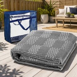 High-Quality 7x2.5M Grey Caravan Matting 600GSM