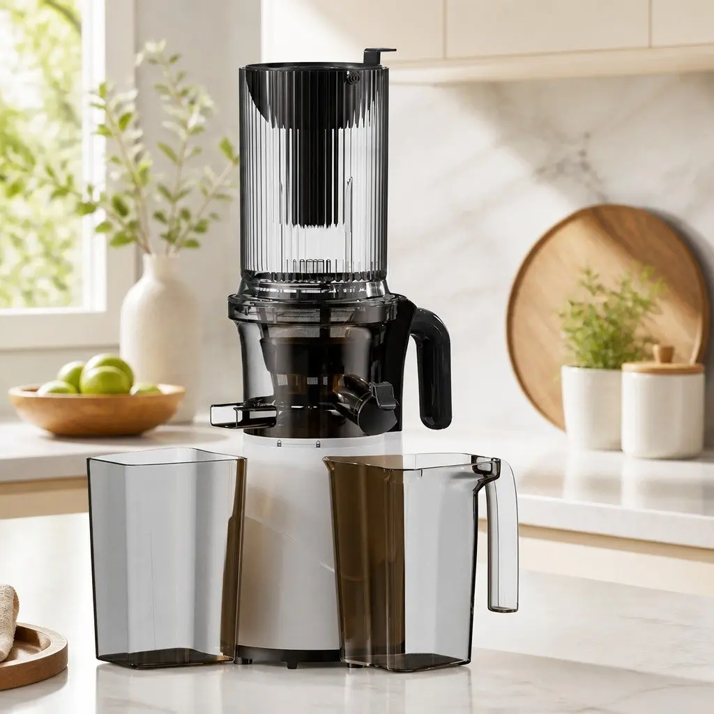 High Yield Electric Cold Press Juicer for Whole Fruits