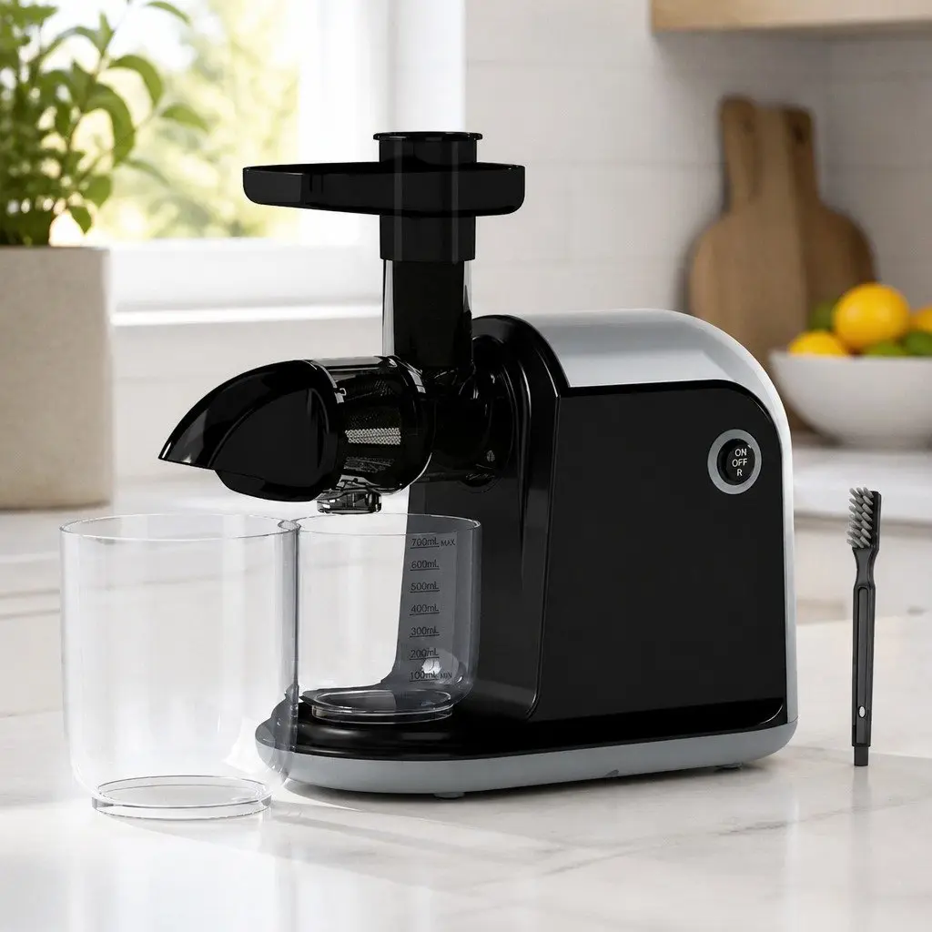 Cold Press Masticating Juicer with Silent Motor